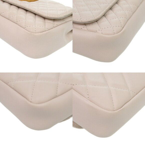 VERSACE White Leather Shoulder Bag - Picture 6 of 11